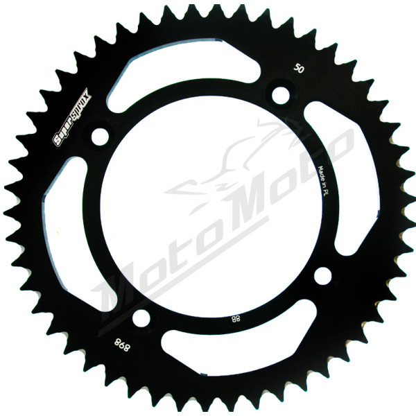 Supersprox Rear sprocket black RAL898.48