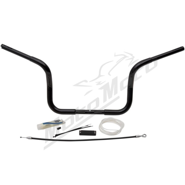 FAT BAGGERS INC. Round Top Vairo kompl. juodas 91.5x25.5cm Harley Davidson FLHT / FLHTC / FLHTK / FLHX 1584-1690 08-13