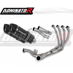 Kawasaki Z1000 2014 - 2016 Full Exhaust System Collector Silencer HP1 BLACK + dB killer