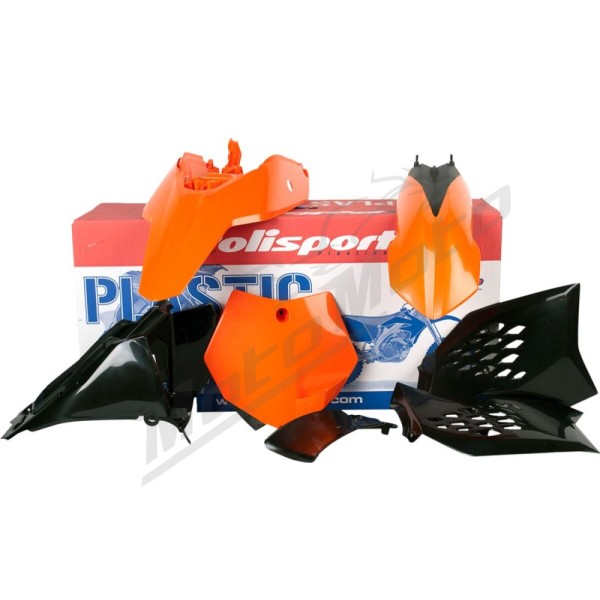 POLISPORT Plastikų komplektas OEM KTM SX 65cc 2009-2011