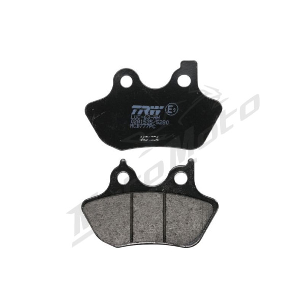 TRW Brake pads front 63,4x97,3x8mm Harley Davidson FLHR / FLHRC / FLHRCI / FLHRI / FLHRS / FLHRSE / FLHRSI / FLHT / FLHTC / FLHTCI / FLHTCU 883-1803 99-13