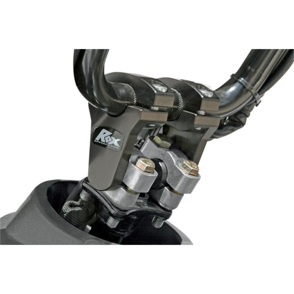 ROX SPEED FX Pivoting Handlebar Risers for 7/8" Bar Clamps 22mm Rise: 50,8mm BMW / Ducati / Honda / Kawasaki / Suzuki / Triumph / Yamaha 125-1100 71-25