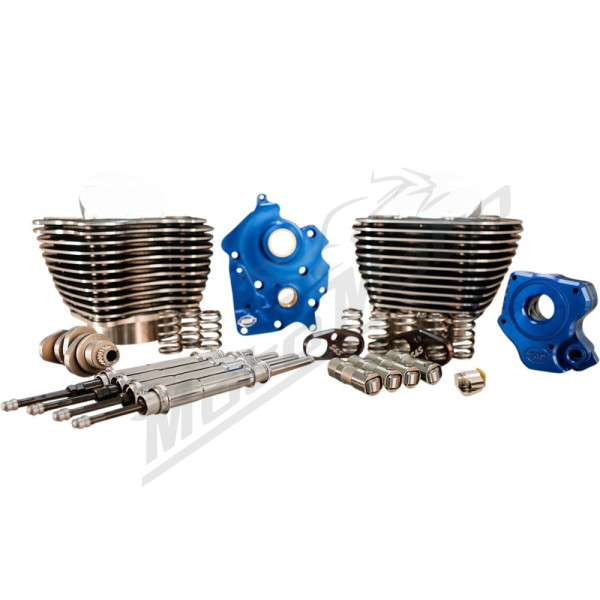 S&S CYCLE Cilindro ir galvos komplektas Harley Davidson FLFBS / FLH / FLHCS 1868-1923cc 17-25