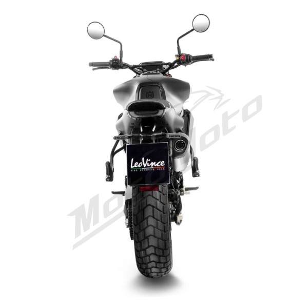 LEOVINCE LV-14 Titanium Slip-On Muffler HUSQVARNA SVARTPILEN 801 24-25