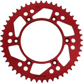 MOOSE OFFROAD HARD-PARTS Rear Aluminum Sprocket 48T Beta / Honda / Red Moto / Yamaha 125-498cc 13-21