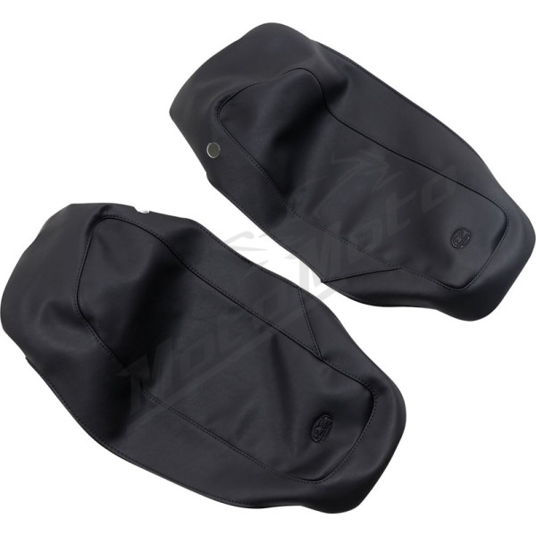 MUSTANG Saddlebag Lid Covers Harley Davidson FLHR / FLHRXS / FLHT / FLHTCU / FLHTK / FLHX / FLTRX / FLTRXSE 1750-1977 09-25