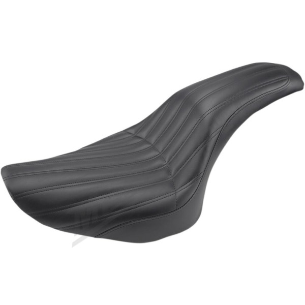 SADDLEMEN Knuckle Ribbed Sėdynė Harley Davidson FLSTF / FXSTC / FXSTI / FXSTS 1450-1800 06-17