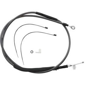 MAGNUM SHIELDING Black Pearl Clutch Cable Harley Davidson FLHR / LFHRC / FLHRS / FLHRSI / FLHT / FLHX / FLTR 1450/1584 04-07 159cm