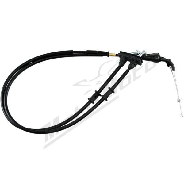 MOOSE OFFROAD Black Vinyl Throttle Cable Yamaha YZ 450F / FX 18-20