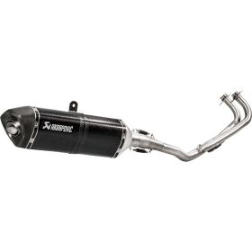 AKRAPOVIC Racing Line Full Exhaust System Carbon Fiber / Stainless Steel SYM Maxsym 500TL 2020