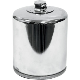 K&N Chrome Oil Filter Harley Davidson VRSCA / VRSCB / VRSCF / VRSCR / VRSCDX 1130/1250 02-17