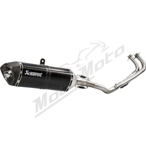 AKRAPOVIC Racing Line Full Exhaust System Carbon Fiber / Stainless Steel SYM Maxsym 500TL 2020