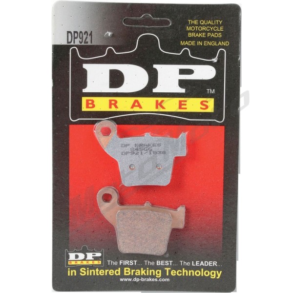 DP BRAKES Standard DP Sintered Brake Pads Aprilia / Fantic / HM Moto / Honda / Red Moto / TM Racing 80-450cc 02-25