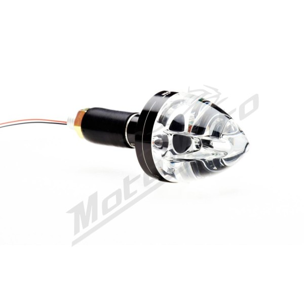 MOTOGADGET Mo-Blaze Cone Handlebar Turn Signal BLACK RIGHT