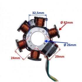 Stator ignition MINARELLI AM6 (without holo sensor) CPI SM/ SX/ SMX 50 2T / 4T 