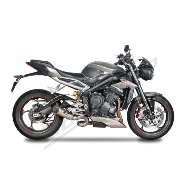 SPARK GRID-O Exhaust System TRIUMPH STREET TRIPLE 660-765cc 2017-2022