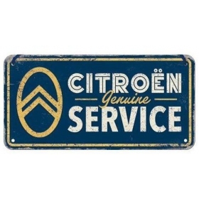Metal tin sign CITROEN GENIUE SERVICE 10x20