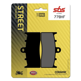 SBS HF Street 778HF Ceramic Organic Brake Pads BMW K / R 850-1600cc 01-24