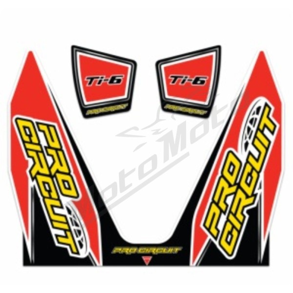 PRO CIRCUIT Exhaust Decals