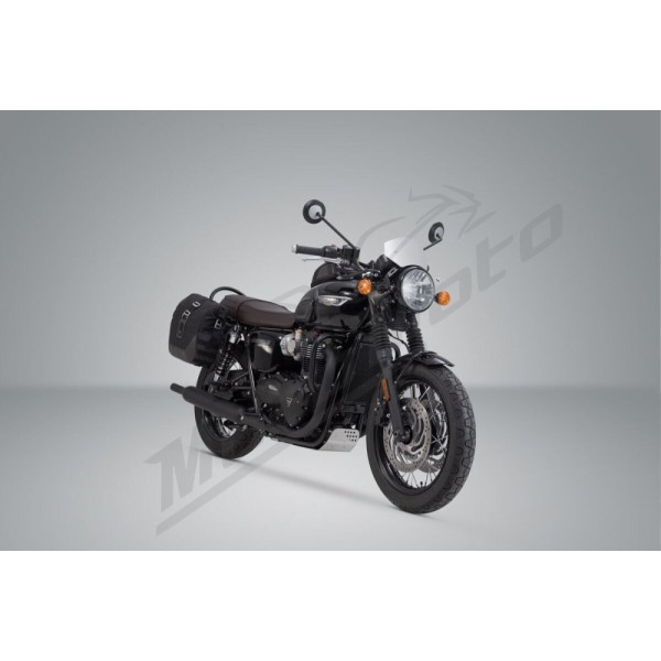 SW-MOTECH Legend Gear LC2 Side Bag System Brown Edition Triumph Bonneville 900-1200 16-24