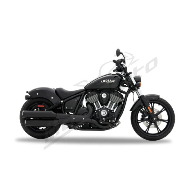 RINEHART RACING 500-1501 4" Slip-On Mufflers for INDIAN 1819-1900cc 20-26