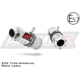 Kawasaki ZX7R 1996 - 2003 EU Approved Exhaust Silencer GP1