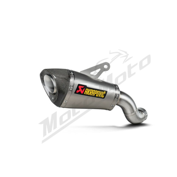 AKRAPOVIC Slip-On Line Muffler Titanium / Carbon Fiber Kawasaki Z 900 2025
