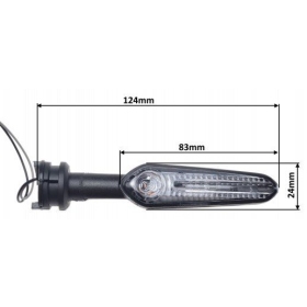 FRONT TURN SIGNAL LIGHT YAMAHA MT03 MT25 2020-2024 2 PCS