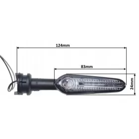 FRONT TURN SIGNAL LIGHT YAMAHA MT03 MT25 2020-2024 2 PCS
