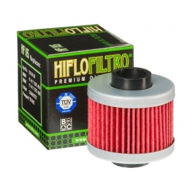 Oil filter HIFLO HF185 BMW C1/ APRILIA SCARABEO/ PEUGOT ELYSTAR/ ADLY S 125-220cc 1996-2018