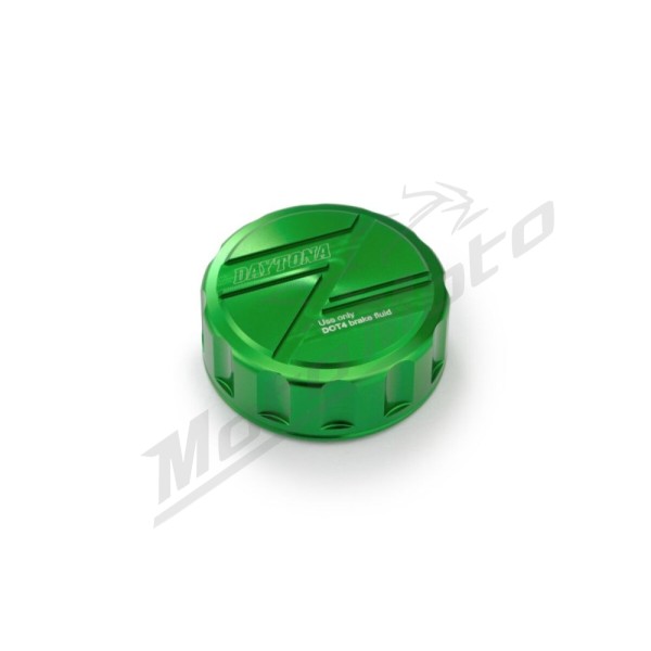 DAYTONA Rear Master Cylinder Cap Green KAWASAKI Z 650-900cc 2017-2026