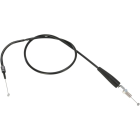 MOOSE OFFROAD Black Vinyl Throttle Cable Kawasaki / Suzuki 650-700cc 02-13