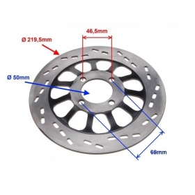 Front brake disc CHINESE SCOOTER NEKEN SHAFT STREET Ø 219,5x50