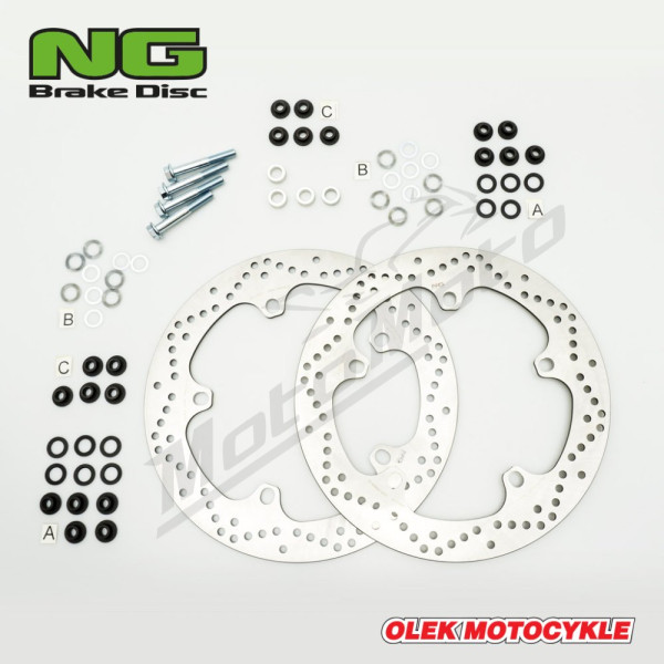 NG Front Brake Disc BMW R 1200-1300cc 13-22
