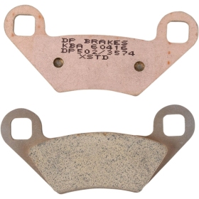 DP BRAKES ATV/UTV Sintered Metal Brake Pads Polaris Hawkeye / Scrambler / Sportsman 325-1000cc 06-24