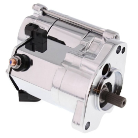 ALL BALLS Starter Motor 1.4 kW - Chrome Harley Davidson FLHR / FLHS / FLHT / FLSTN / FXST 1340-1690 89-06