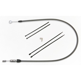 MAGNUM SHIELDING Karbon Fiber Quick Connect Upper Clutch Cable Harley Davidson FLHCS / FLHR / FLRT / FXBB / FXBBS 1750/1977 18-24 84cm  