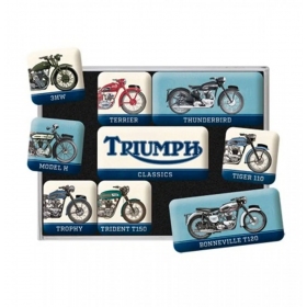 Set of magnets Triumph - Model Chart 2,2x2,2 / 4,5x2,2 9pcs.