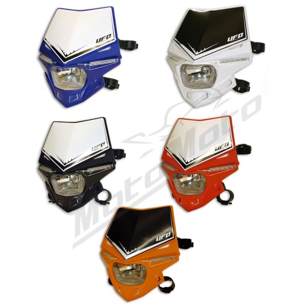 UFO Stealth Headlight White universal