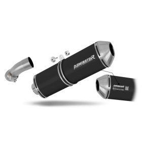 BMW R1200R 2010-2014 EU Approved Exhaust Silencer OVR BLACK