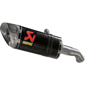 AKRAPOVIC Slip-On Line Muffler Carbon Fiber / Titanium / Stainless Steel CF Moto NK 800 23-25