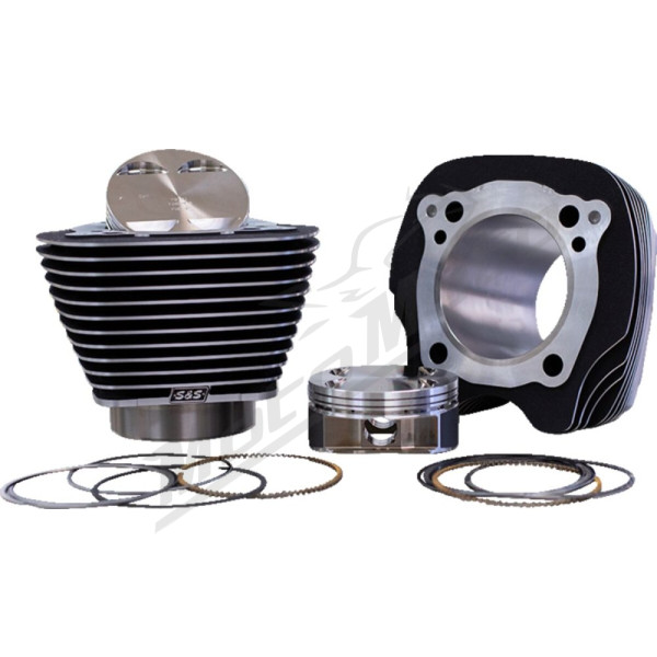 S&S CYCLE Big Bore Cylinder Kit Harley Davidson FLDE / FLFB / FLFBS / FLH 1690-1977cc 17-25