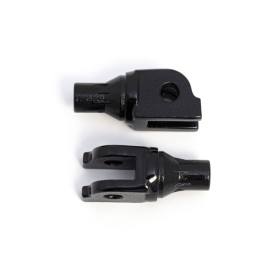 KURYAKYN Tapered Driver Footpeg Adapter Black Harley Davidson FLDE / FLHC / FLSB / FXST / FXFBS 1750/1923 20-24