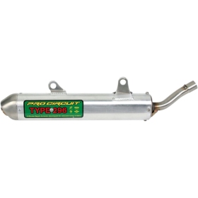 PRO CIRCUIT 296 Silencer Stainless Steeel/Aluminum Honda CR 250R 02-07
