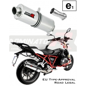 Exhaust silincer Dominator OVAL BMW R1200R 2015-2018