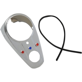 DRAG SPECIALTIES Three-Light Dash Cover Harley Davidson FL / FLB / FLF / FLFB / FLH / FLHB 1200cc 63-67