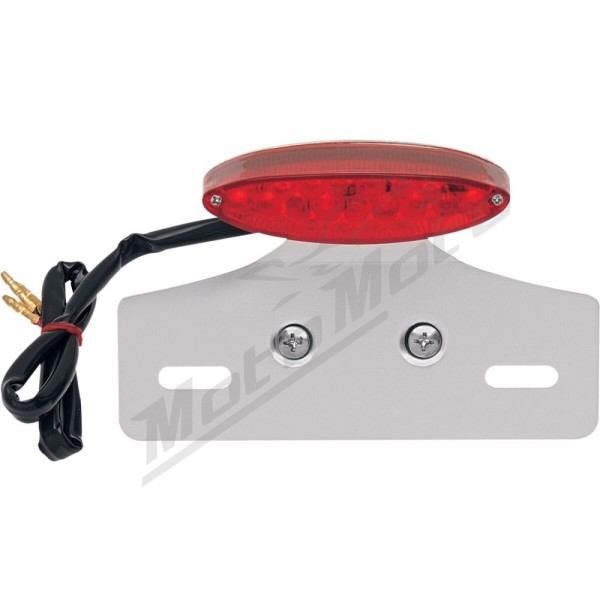 DRAG SPECIALTIES Mini Led Cat Eye Universal Taillight with License Plate Mount