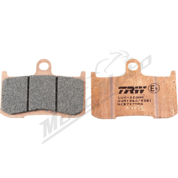 TRW TRQ Brake Pad Sintered Race Kawasaki / Suzuki / Triumph 675-1300cc 02-23