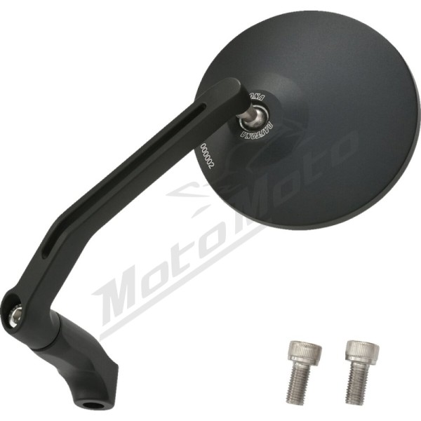 DAYTONA D-MIRROR-3 ROUND ROD Universal mirror M10 black 1pc