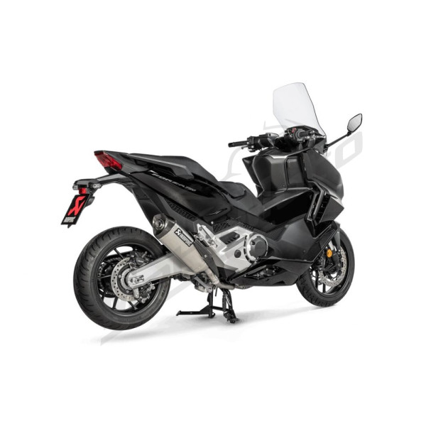 AKRAPOVIC Slip-On Titano / anglies pluošto duslintuvas Honda NSS / X-Adv 750 17-25